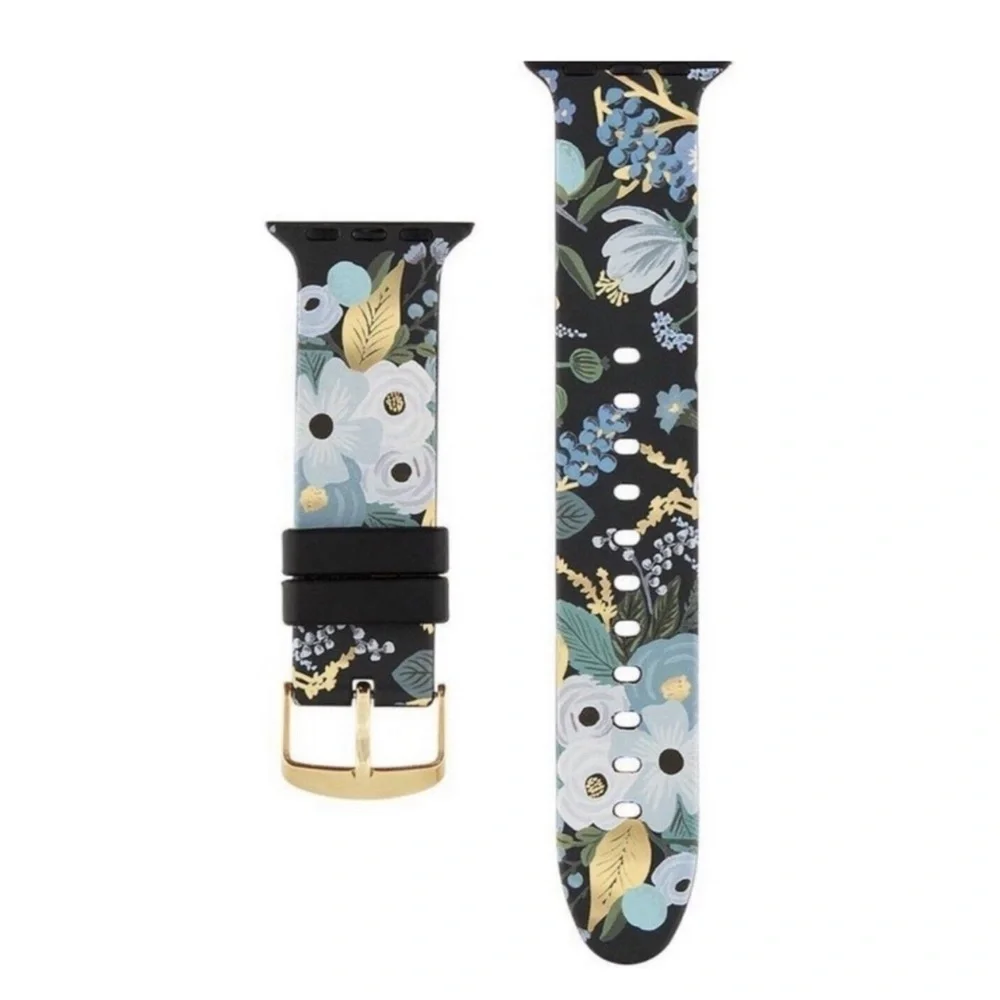 Case-Mate Rifle Paper Co Apple Watchband 38-  42mm - Garden Party Blue